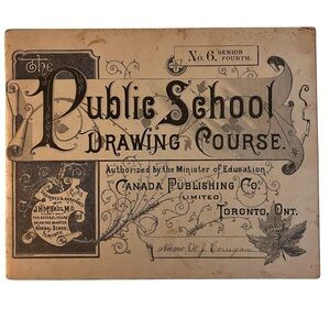 Vintage Public School Drawing Course Book